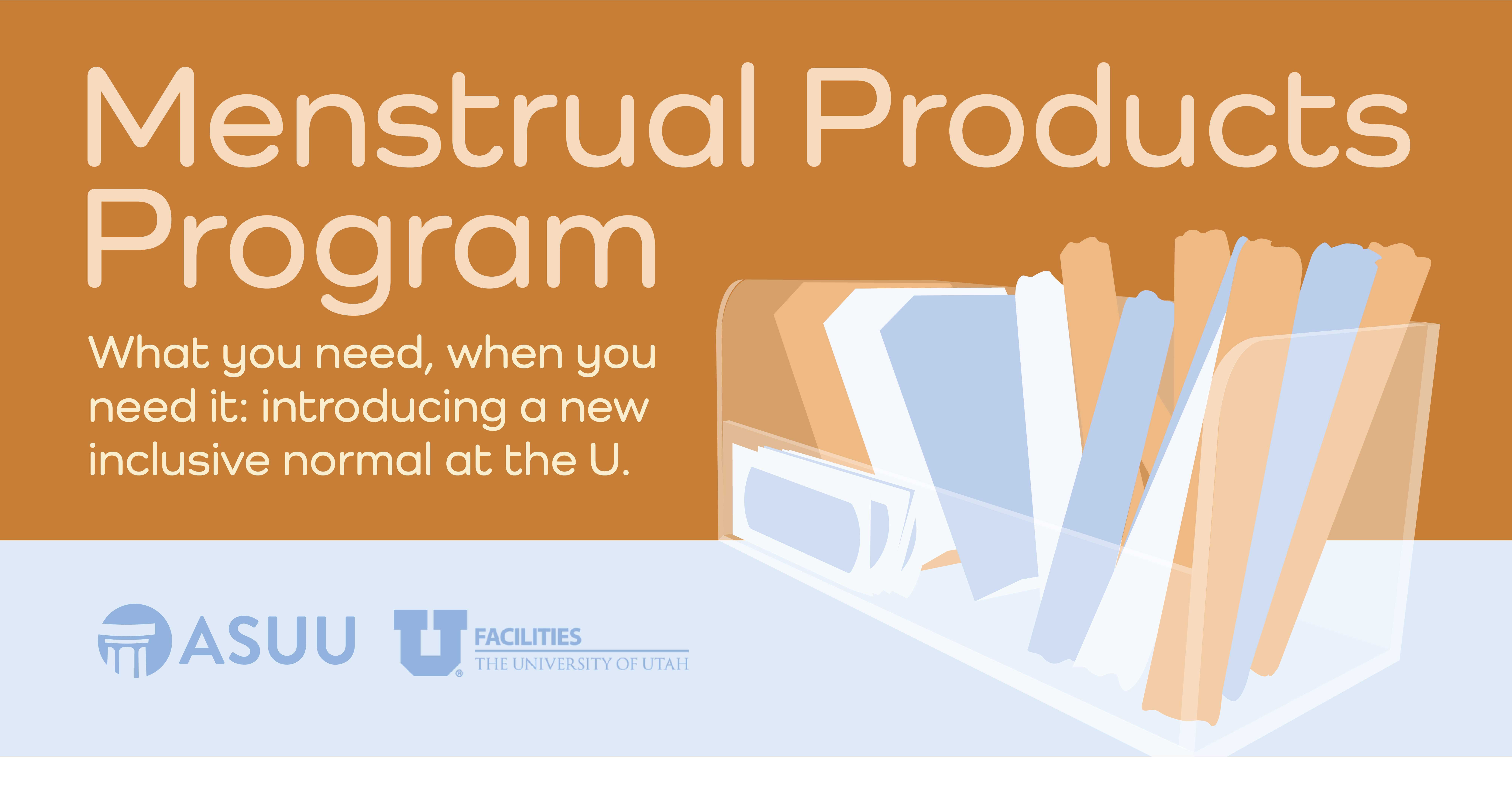 menstrual products programs banner