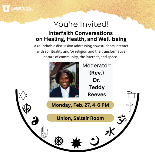 You're Invited, Interfaith Conversations on Healing, Health, and Well-being.